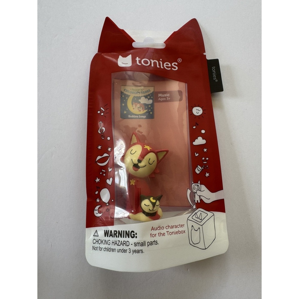 Tonies Bedtime Songs & Lullabies Red Fox Audio Character NEW Sealed